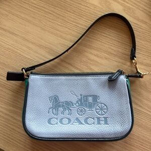 Coach bag- C5579 Nolita 19 in Colorblock with Horse and Carriage Twilight multi